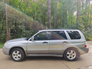 2006 Subaru Forester II Рестайлинг, серебристый, 620000 рублей, вид 4