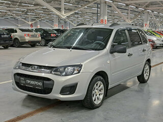 2018 Lada (ВАЗ) Kalina II, серебристый, 590000 рублей, вид 1