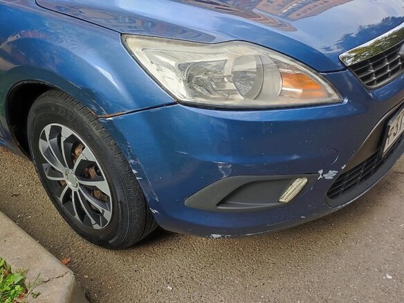 2008 Ford Focus II Рестайлинг, синий, 499990 рублей - вид 10