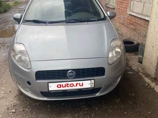 2006 Fiat Punto III Grande Punto, серебристый, 350000 рублей, вид 1