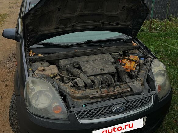 2008 Ford Fiesta Mk5, серый, 290000 рублей - вид 14