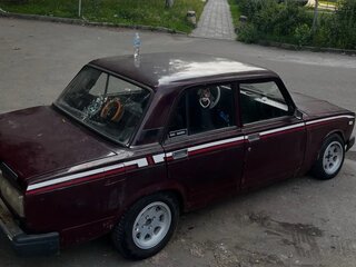 2005 Lada (ВАЗ) 2107, пурпурный, 95000 рублей, вид 5