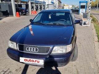 1995 Audi A6 I (C4), синий, 349000 рублей, вид 3