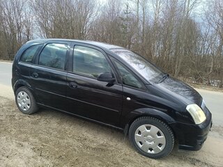 2009 Opel Meriva A Рестайлинг, чёрный, 460000 рублей, вид 2