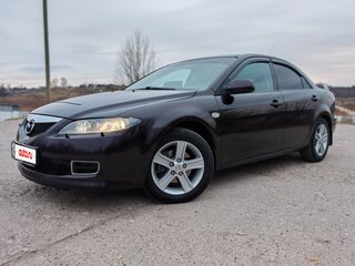 2007 Mazda 6 I (GG) Рестайлинг, чёрный, 780000 рублей, вид 1