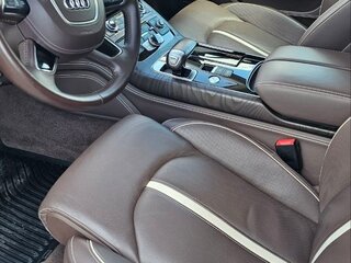 2015 Audi A8 Long III (D4) Рестайлинг, чёрный, 3100000 рублей, вид 3