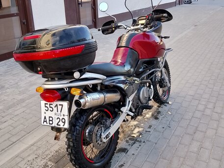 1997 Suzuki XF 650 Freewind, красный, 310000 рублей, вид 2
