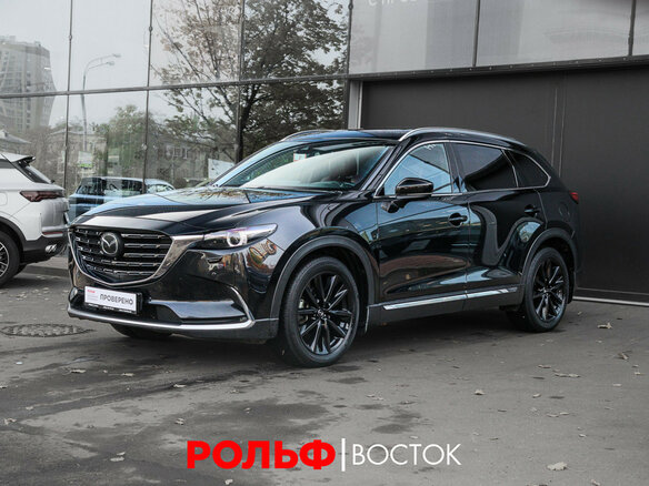 2021 Mazda CX-9 II Рестайлинг, чёрный, 4490000 рублей