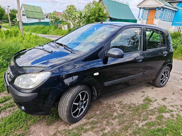 2009 Hyundai Getz I Рестайлинг, чёрный, 425000 рублей - вид 5