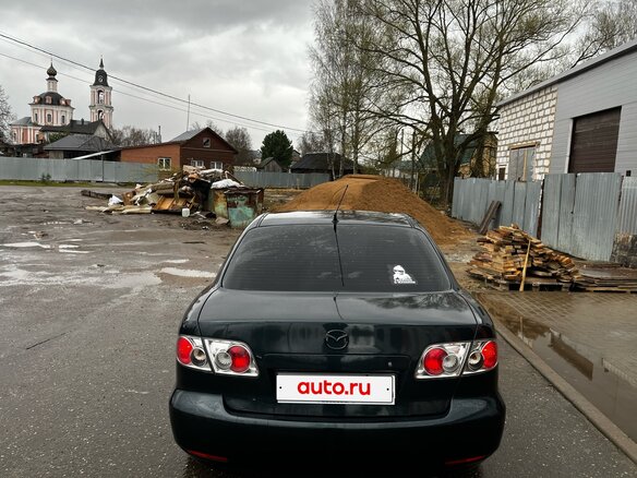 2005 Mazda 6 I (GG), зелёный, 350000 рублей - вид 2