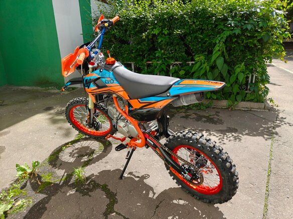 2025 Kayo Evolution YX140EM, синий, 86000 рублей - вид 2