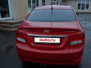 2011 Hyundai Solaris I, красный, 620000 рублей, вид 2