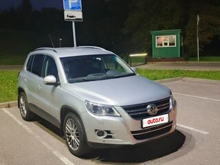 2010 Volkswagen Tiguan I, серебристый, 1370000 рублей, вид 3