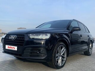 2018 Audi Q7 II (4M), чёрный, 4500000 рублей, вид 1
