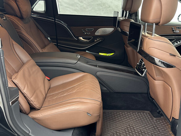 2020 Mercedes-Benz Maybach S-Класс 450 I (X222) Рестайлинг, чёрный - вид 18