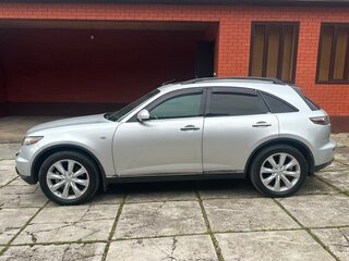 2008 Infiniti FX35 I (S50) Рестайлинг, серебристый, 1000000 рублей, вид 2