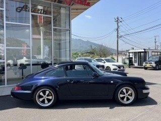 1992 Porsche 911 Carrera III (964), синий - вид 9