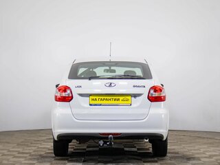2018 Lada (ВАЗ) Granta I Рестайлинг, белый, 729000 рублей, вид 5