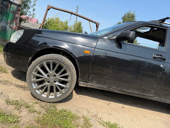2009 Lada (ВАЗ) Priora I, чёрный - вид 14