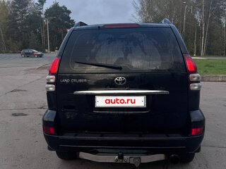 2008 Toyota Land Cruiser Prado 4-speed 120 Series Рестайлинг, чёрный, 1550000 рублей, вид 4