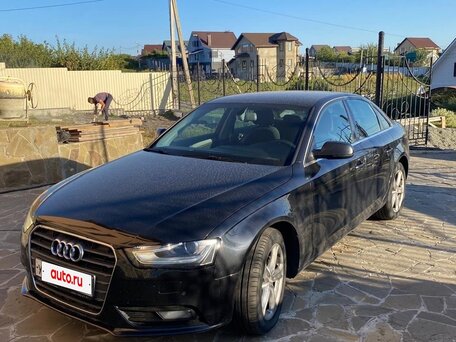 2014 Audi A4 IV (B8) Рестайлинг, чёрный, 950000 рублей, вид 1