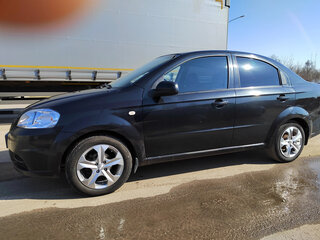 2009 Chevrolet Aveo I Рестайлинг, чёрный, 320000 рублей, вид 5
