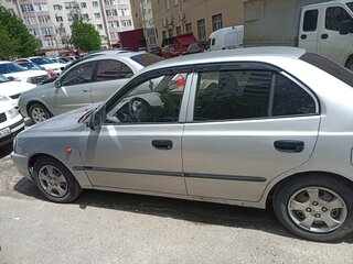 2007 Hyundai Accent ТагАЗ II, серебристый, 365000 рублей, вид 4