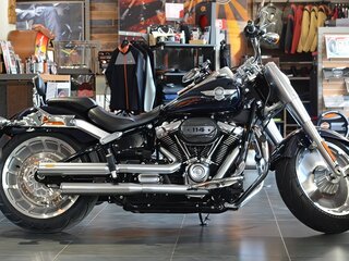 2021 Harley-Davidson Fat Boy, синий, 2750000 рублей, вид 2