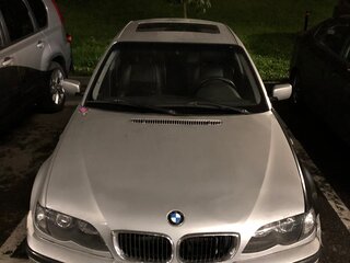 2002 BMW 3 серии 320i IV (E46) Рестайлинг, серебристый, 419000 рублей, вид 3
