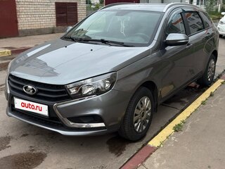 2019 Lada (ВАЗ) Vesta SW I, серый, 1200000 рублей, вид 1