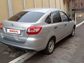 2014 Lada (ВАЗ) Granta I, серебристый, 320000 рублей, вид 4