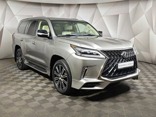 2020 Lexus LX 570 III Рестайлинг 2, белый, 9049000 рублей, вид 3