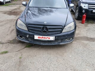 2007 Mercedes-Benz C-Класс 230 III (W204), чёрный, 613000 рублей, вид 2