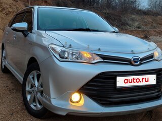 2016 Toyota Corolla Fielder XI (E160, E170, E180) Рестайлинг 1, серебристый, 1180000 рублей, вид 1