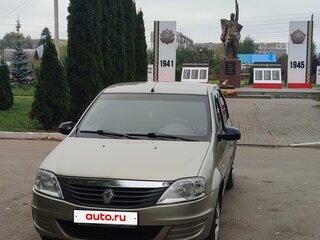 2011 Renault Logan I Рестайлинг, бежевый, 450000 рублей, вид 2