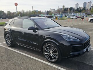 2020 Porsche Cayenne S III, чёрный, 7500000 рублей, вид 2