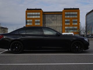 2014 BMW 7 серии Long 750Li xDrive V (F01/F02/F04) Рестайлинг, чёрный, 2650000 рублей, вид 2