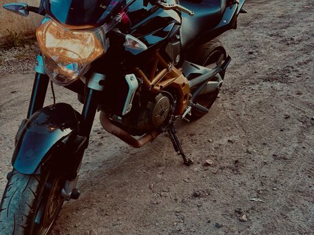 2007 Aprilia SL 750 Shiver, чёрный, 290000 рублей, вид 3