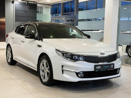 2016 Kia Optima IV, белый, 1637000 рублей, вид 3