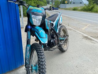 2024 Motoland Enduro 300, голубой, 105000 рублей, вид 2