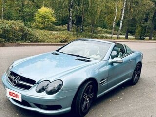 2002 Mercedes-Benz SL-Класс 500 5-speed V (R230), серебристый, 2185000 рублей, вид 2