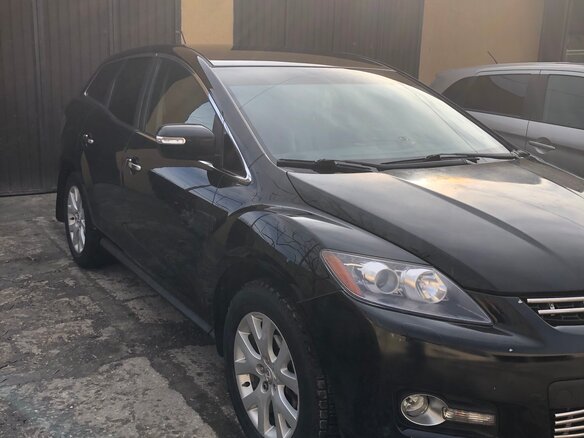 2007 Mazda CX-7 I, чёрный