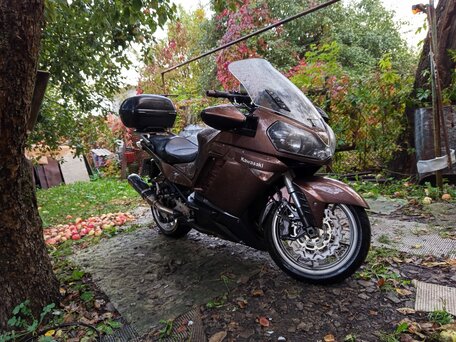 2007 Kawasaki GTR 1400 (Concours 14), коричневый, 570000 рублей, вид 1