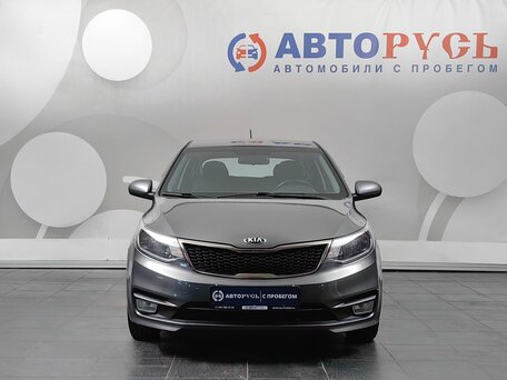 2016 Kia Rio III Рестайлинг, серый, 1067000 рублей, вид 3