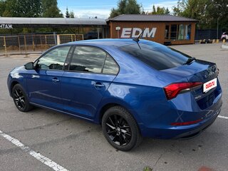 2020 Skoda Rapid II, синий, 1600000 рублей, вид 5