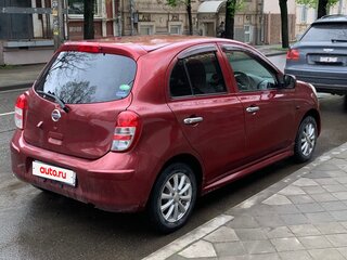 2013 Nissan March IV (K13), красный, 610000 рублей, вид 4