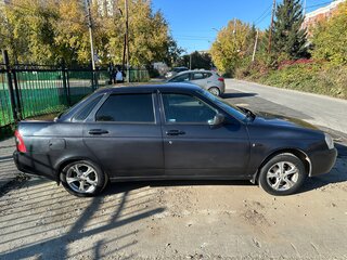 2007 Lada (ВАЗ) Priora I, чёрный, 260000 рублей, вид 4