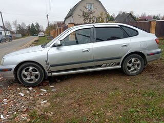 2001 Hyundai Elantra III (XD), серебристый, 338000 рублей, вид 4