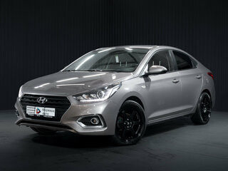 2018 Hyundai Solaris II, коричневый, 1449000 рублей, вид 3