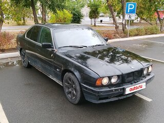 1995 BMW 5 серии 518i III (E34), чёрный, 333000 рублей, вид 1